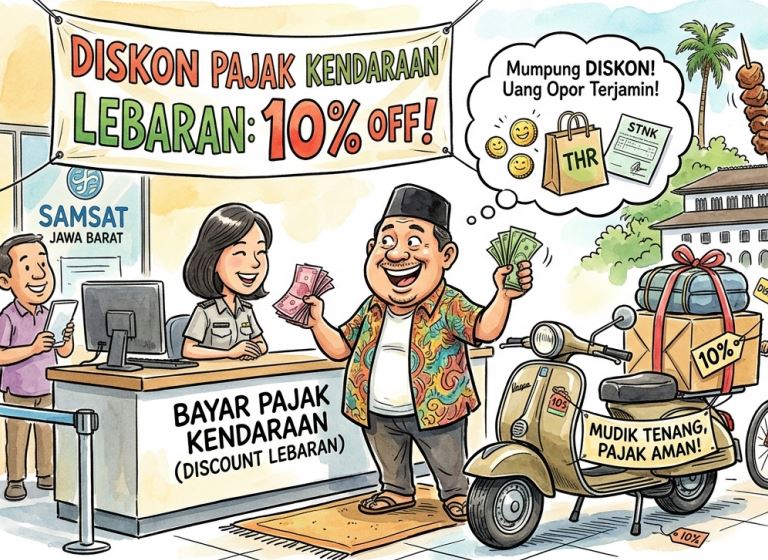 Lebih Murah! Ada Diskon Pajak Kendaraan saat Libur Lebaran